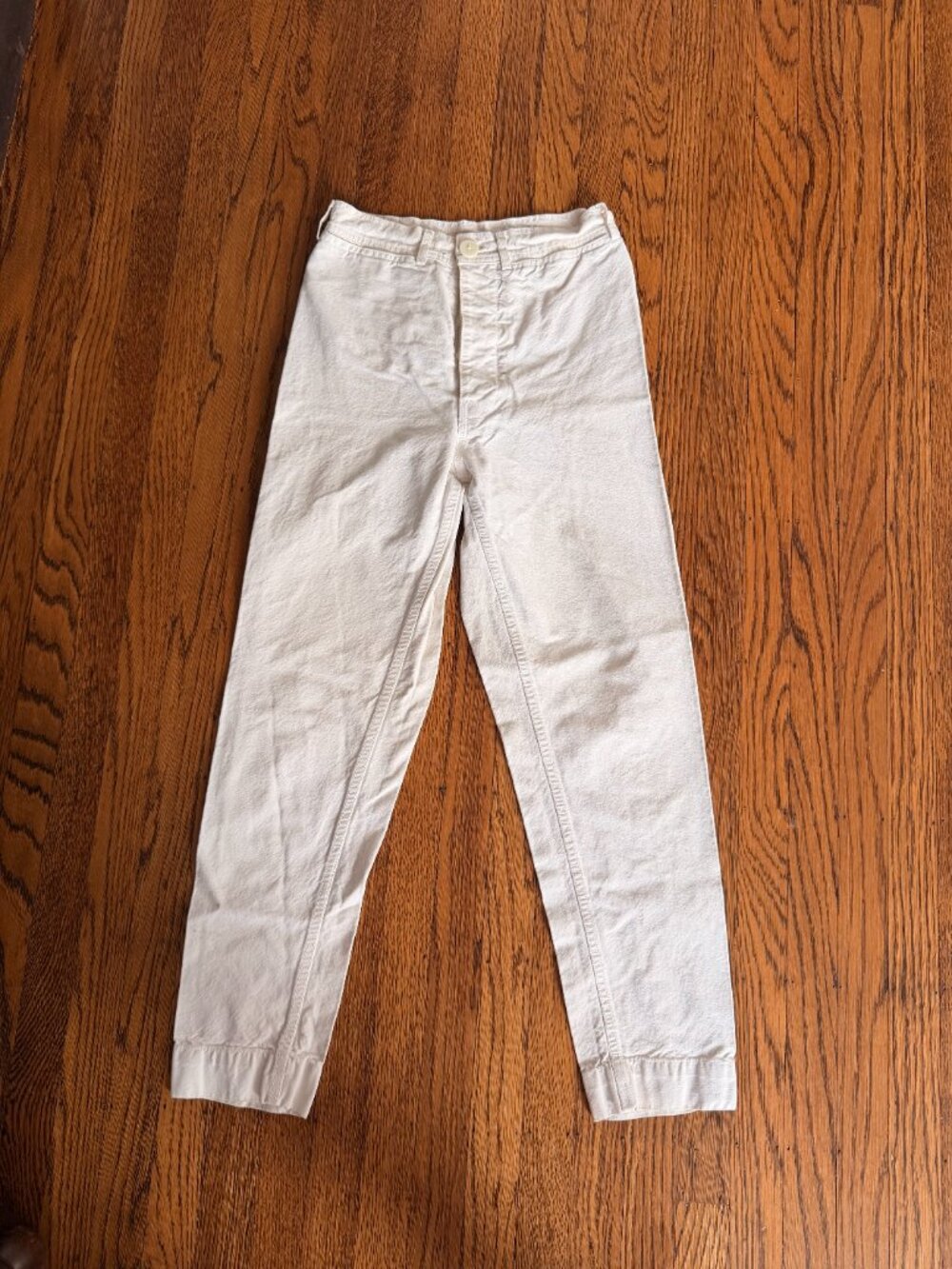 Jesse Kamm Ranger Pants in Salt White - Size 6